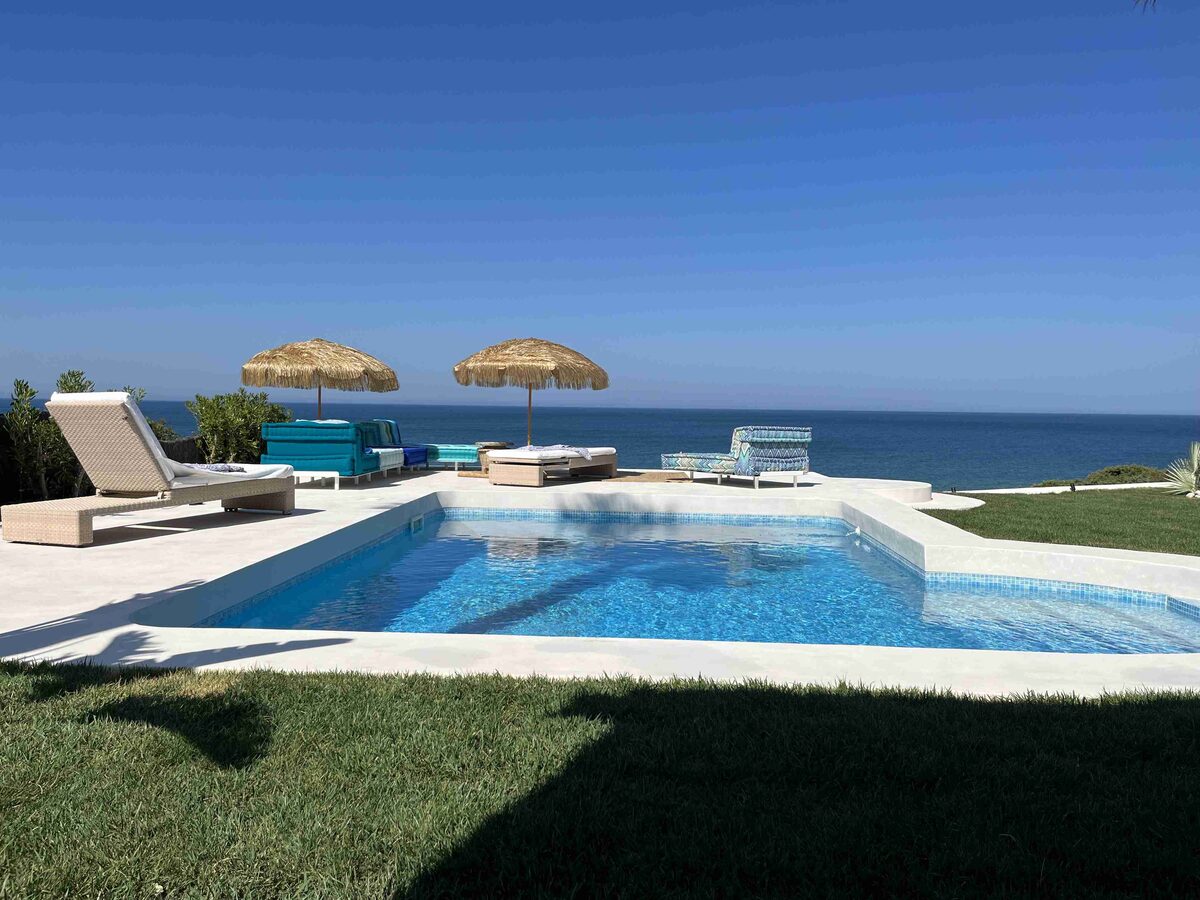 Reforma de piscina en Roche — Detalle del revestimiento